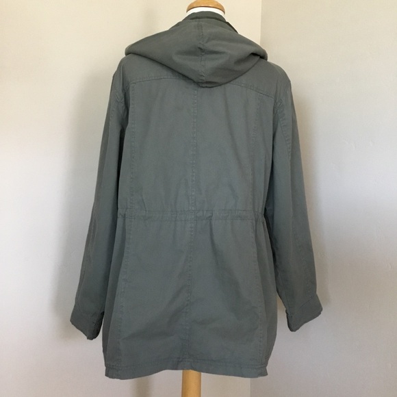 New Look Utility Jacket Cargo Army Green Size 2X - Picture 3 of 10